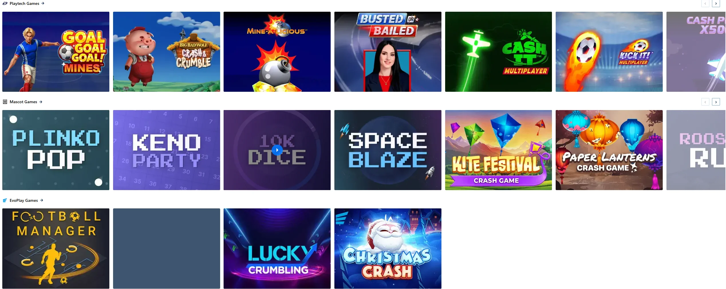 ripper casino games