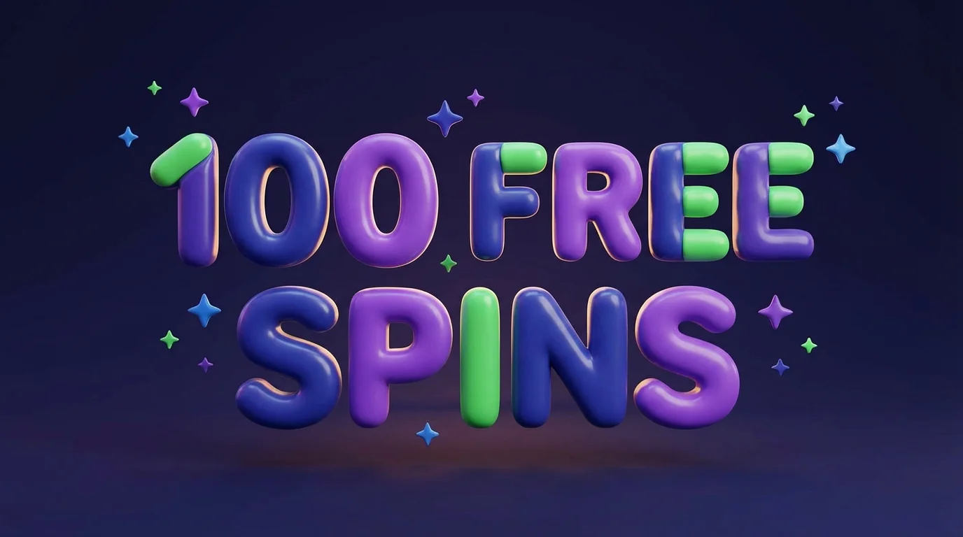 100 free spins