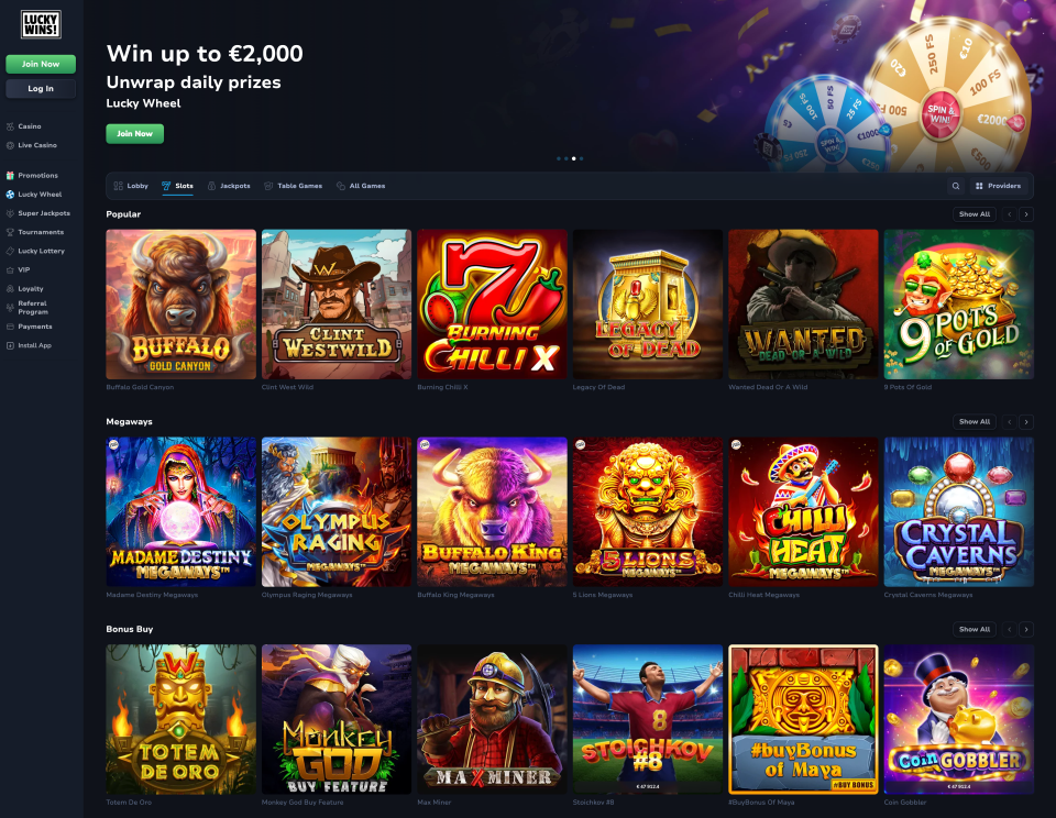 luckywins casino no deposit bonus