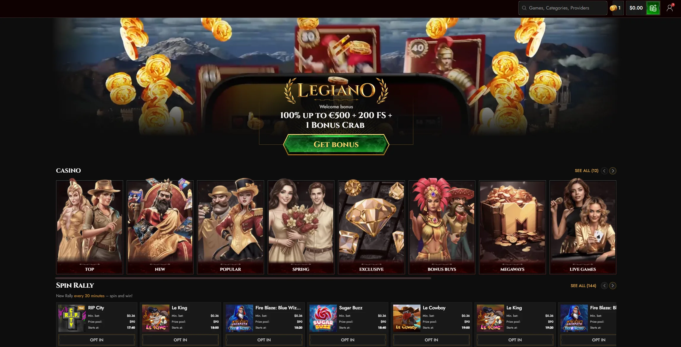 legiano casino