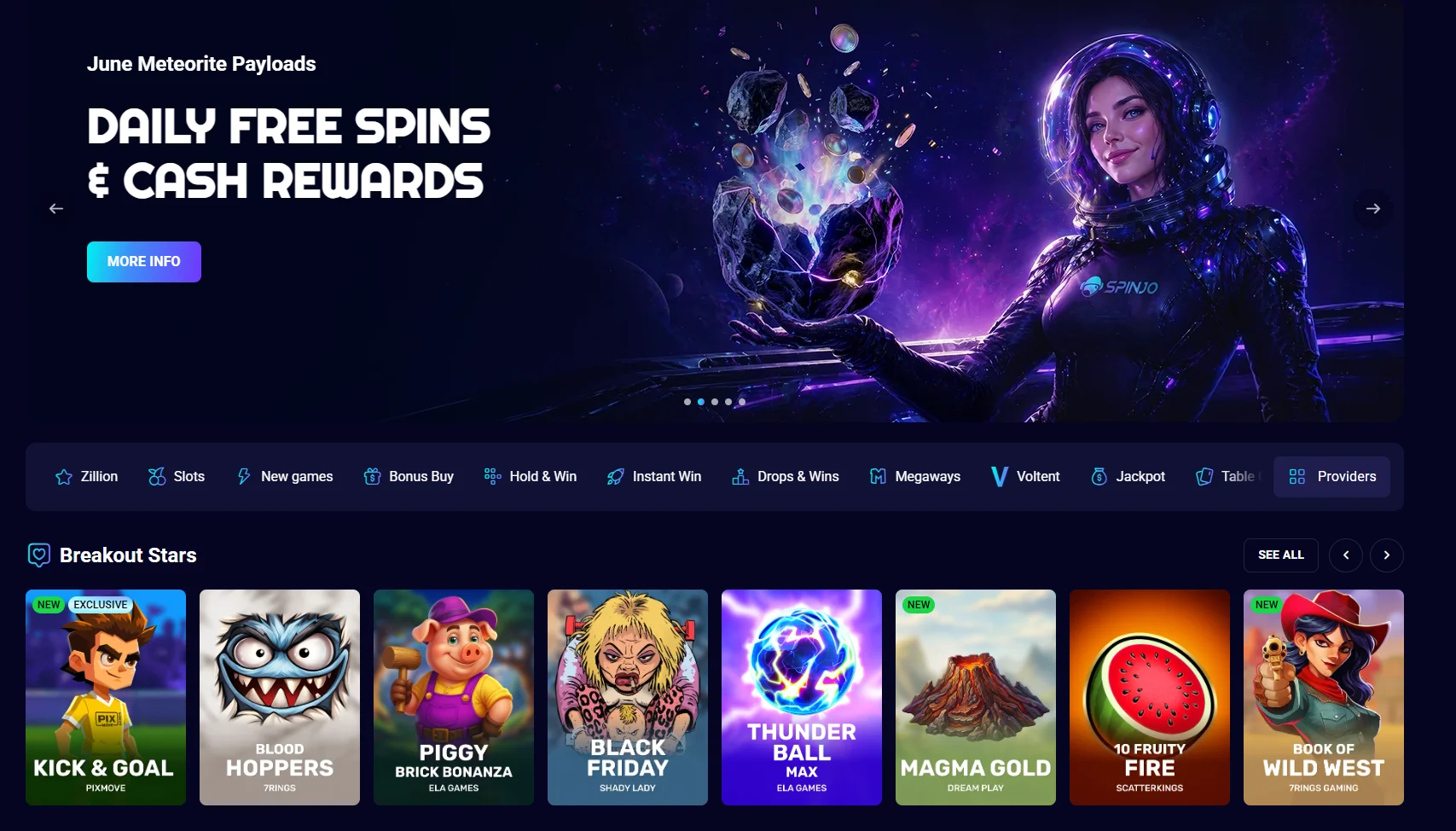 spinjo no deposit bonus