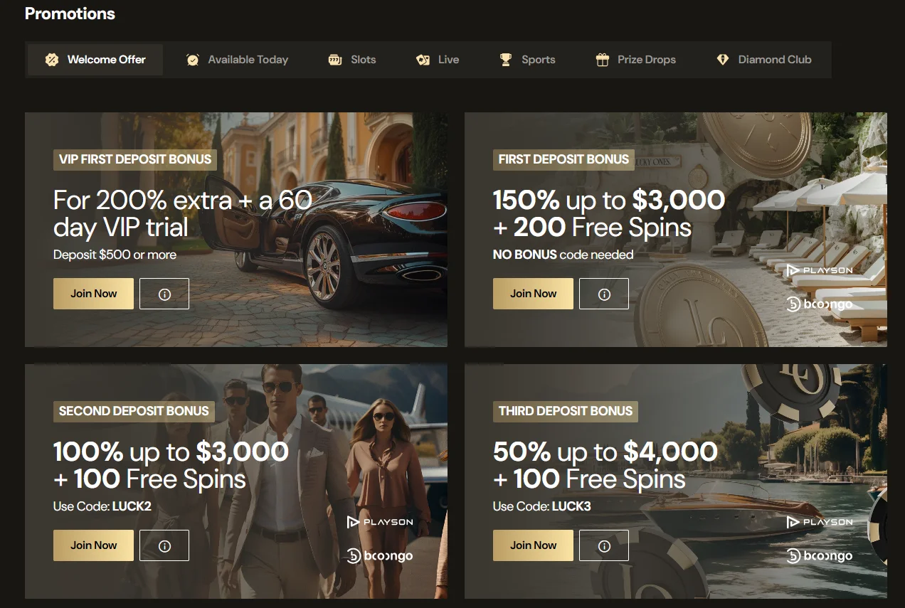 lucky ones casino
