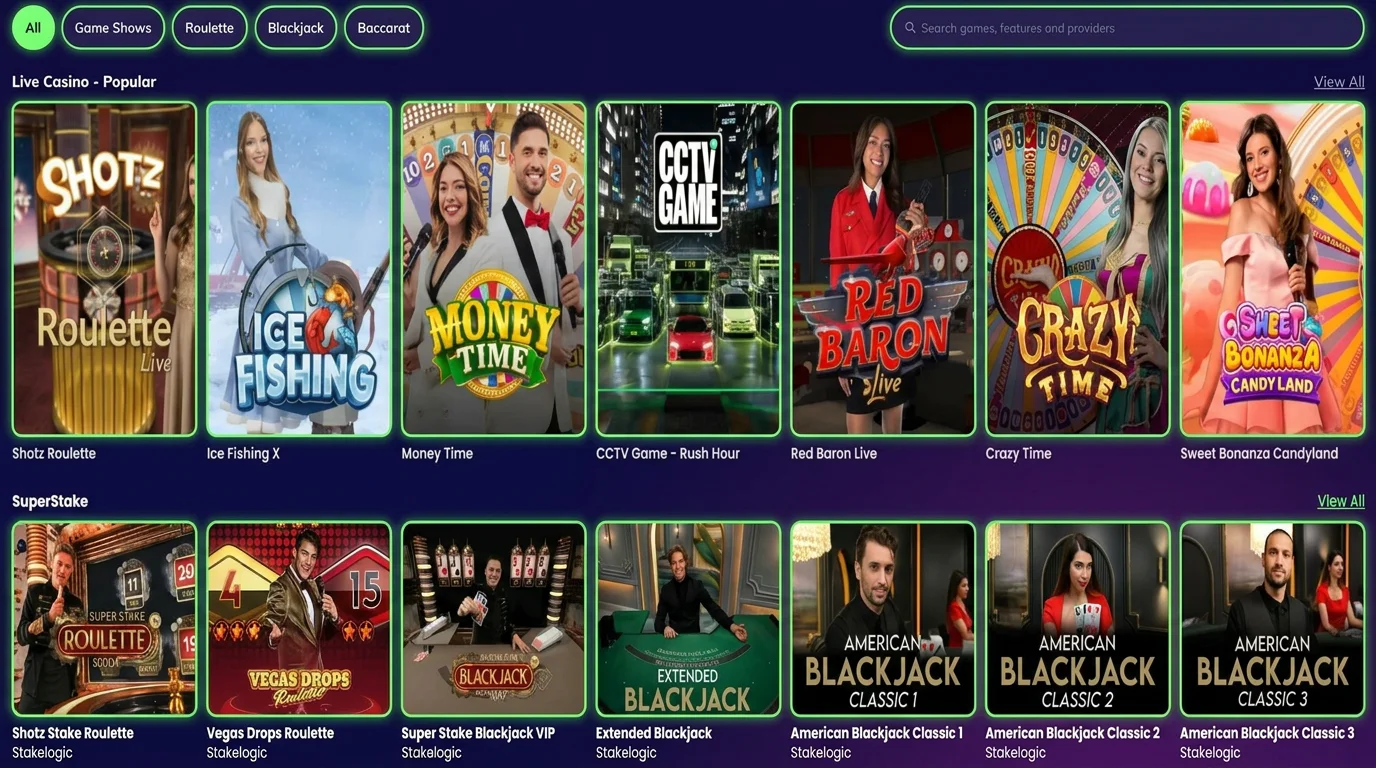 shotz casino
