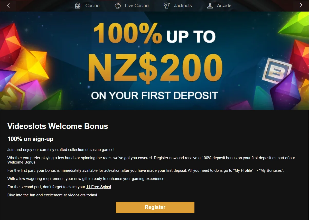 videoslots casino