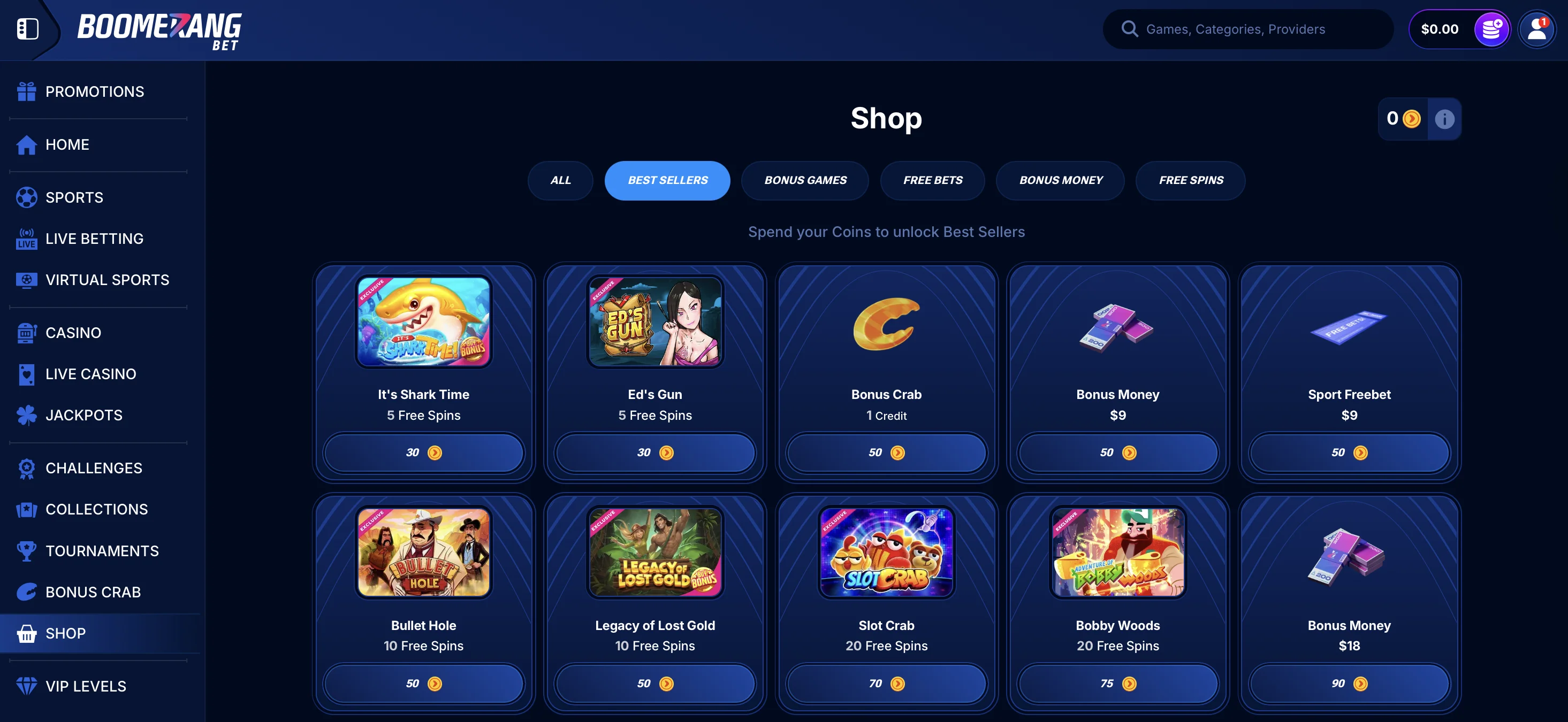 boomerang casino