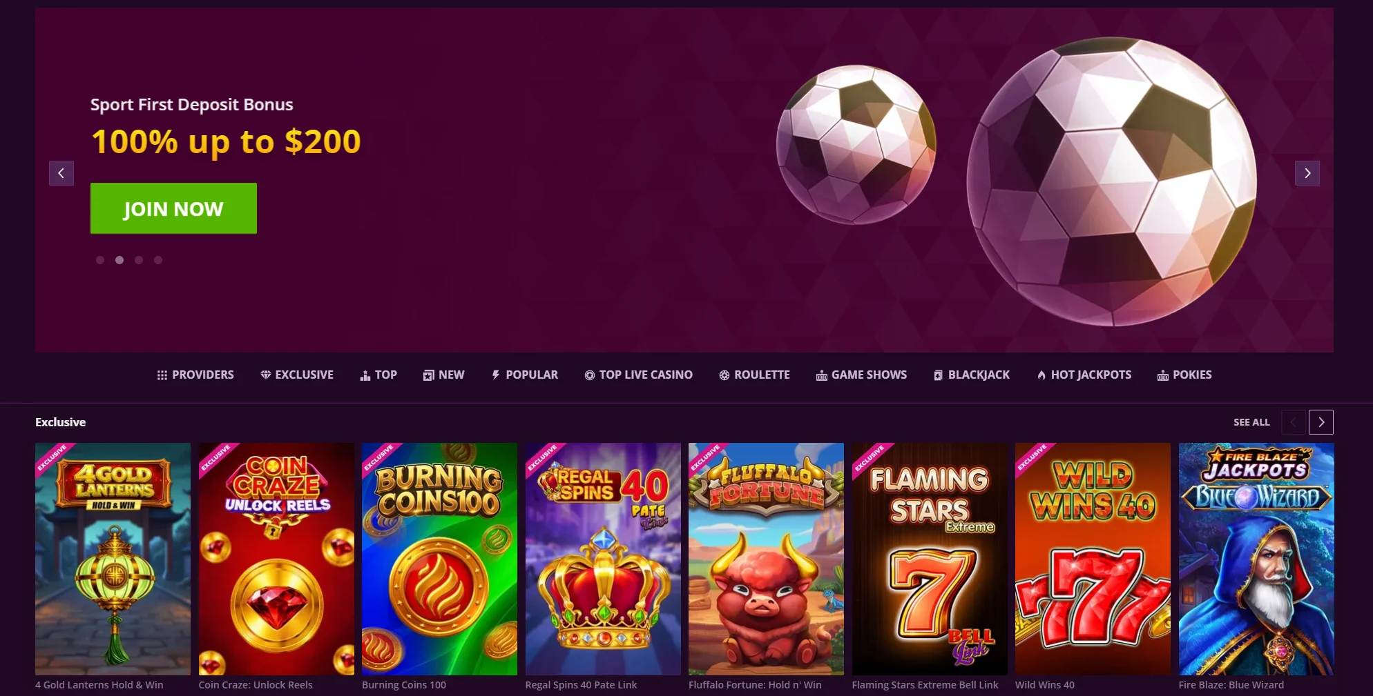 malina casino review